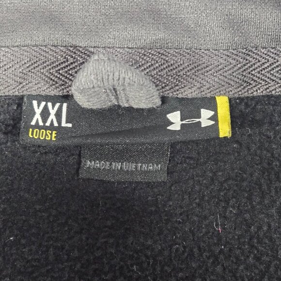 Under Armour Men's 1/4 zip, Loose Fit, North Dakota Fighting Sioux, XXL - Picture 5 of 8